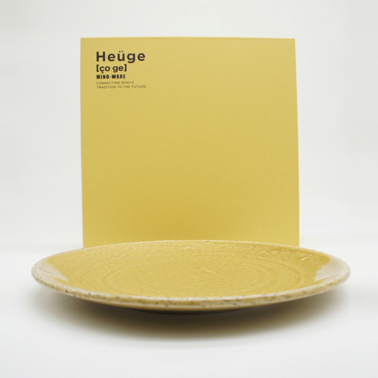 Heuge】ひょうげ 八寸平皿（Plate L） [日本製/美濃焼/H006