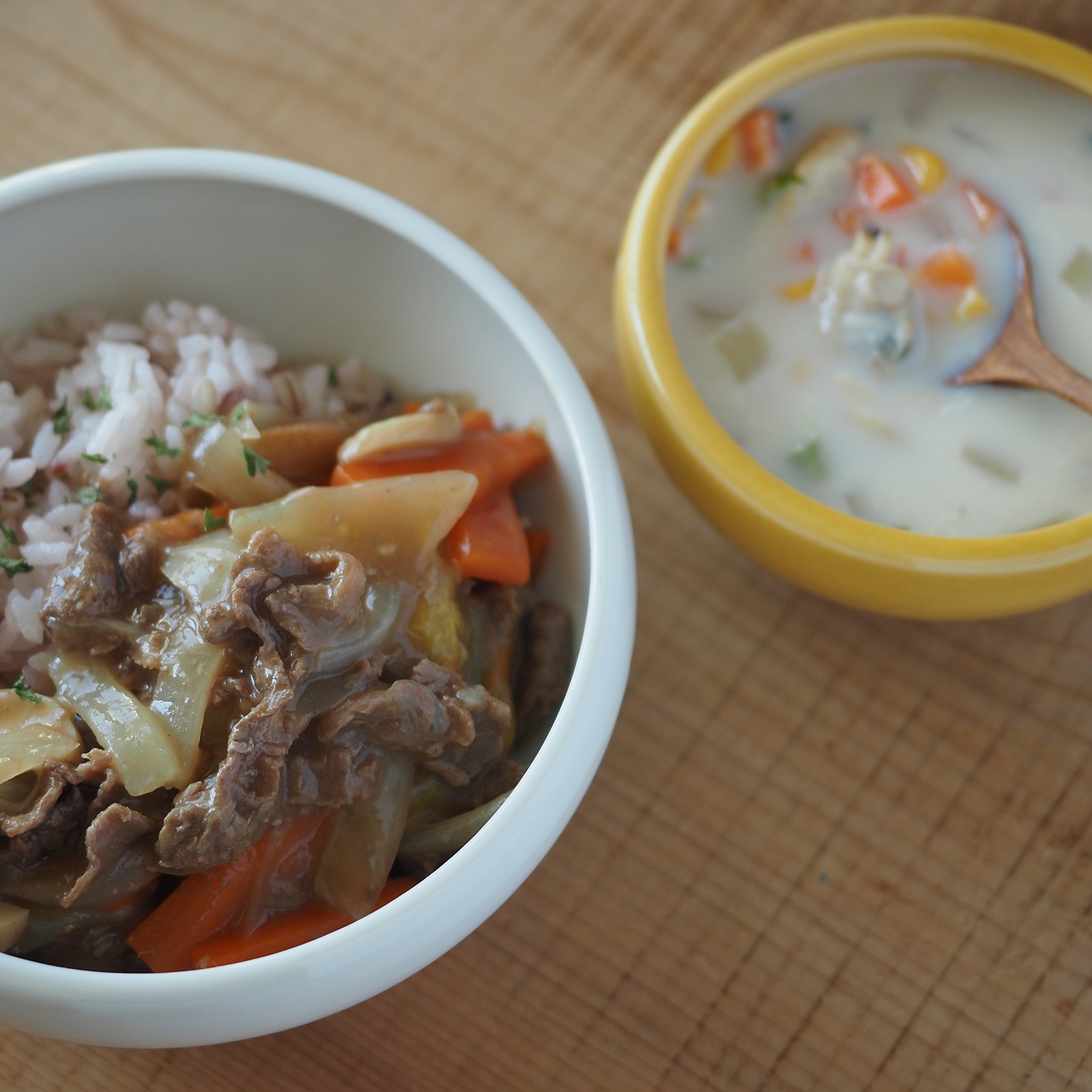 【パンとごはんと...】たべやすい器 ボウル M [日本製/美濃焼/管理栄養士/菱沼未央/お店/M047]