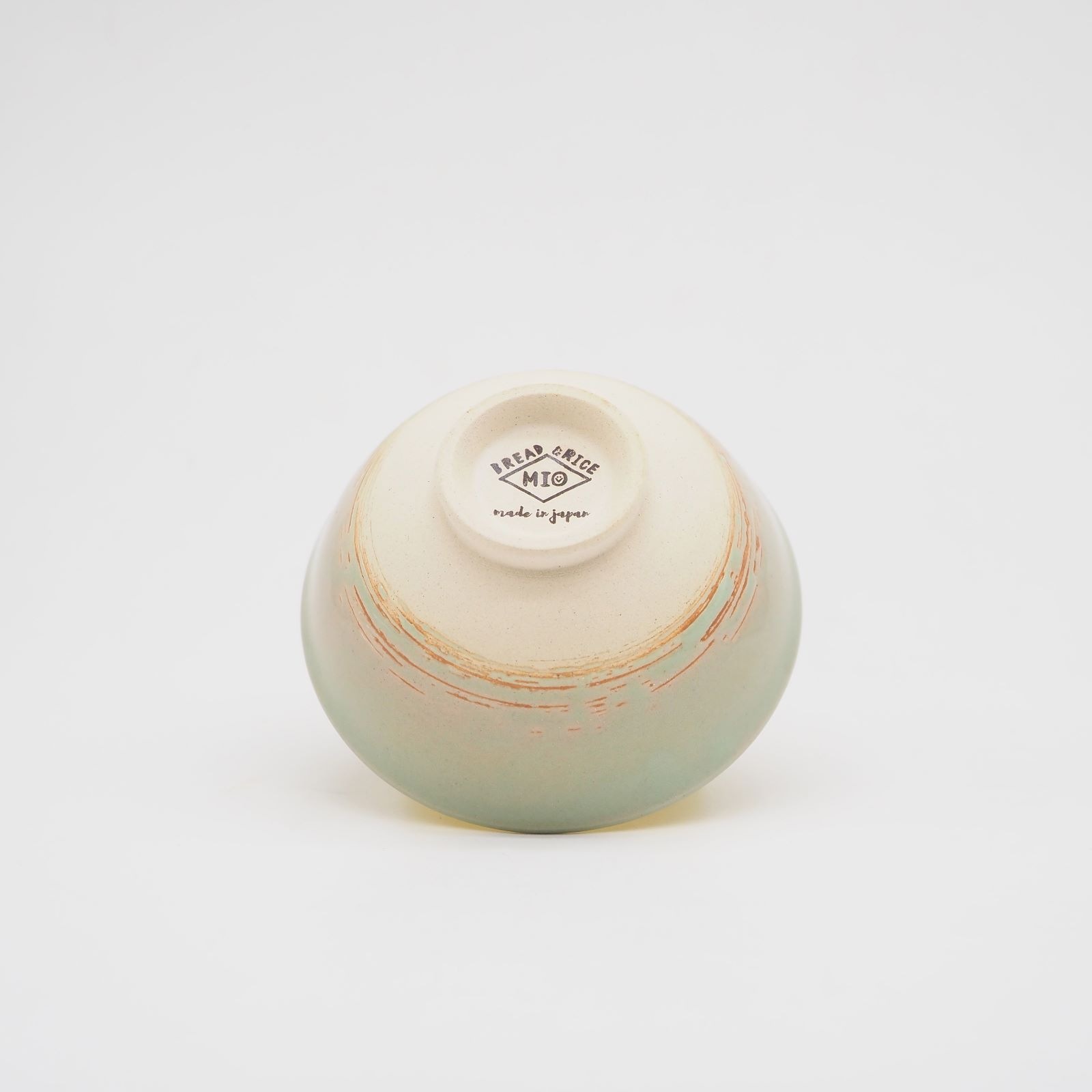 【パンとごはんと...】艶釉の器 ライスボウル（茶碗） [日本製/美濃焼/菱沼未央/公式ショップ/お店/M014]