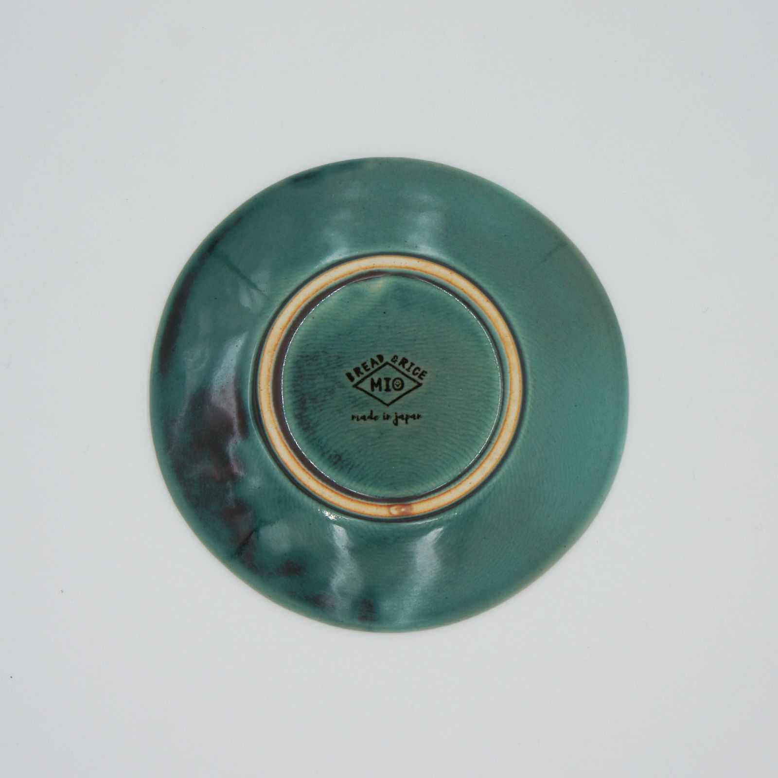 【パンとごはんと...】艶釉の器 プレート S [日本製/美濃焼/菱沼未央/公式ショップ/お店/M037]