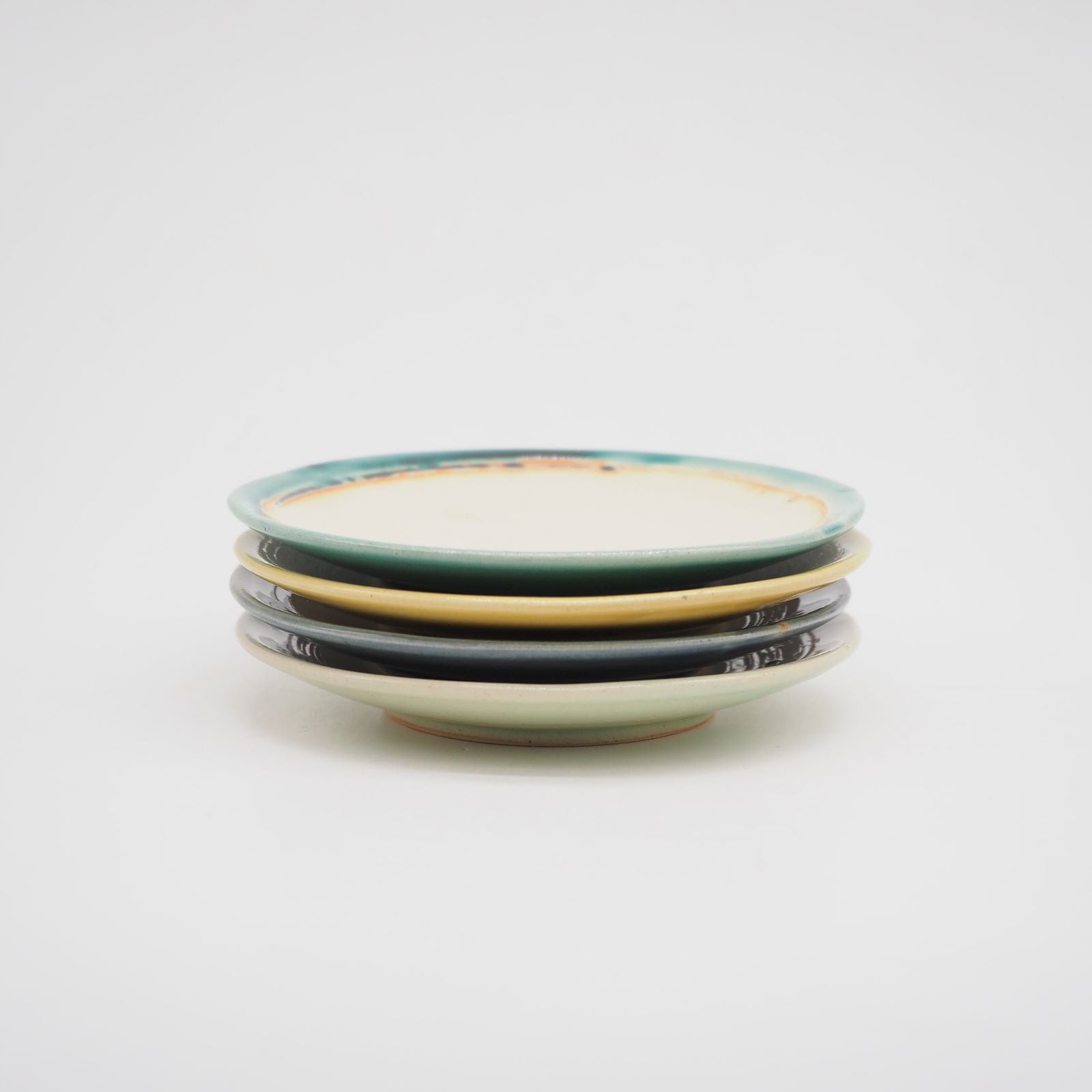 パンとごはんと】艶釉の器 プレート S [日本製/美濃焼/菱沼未央