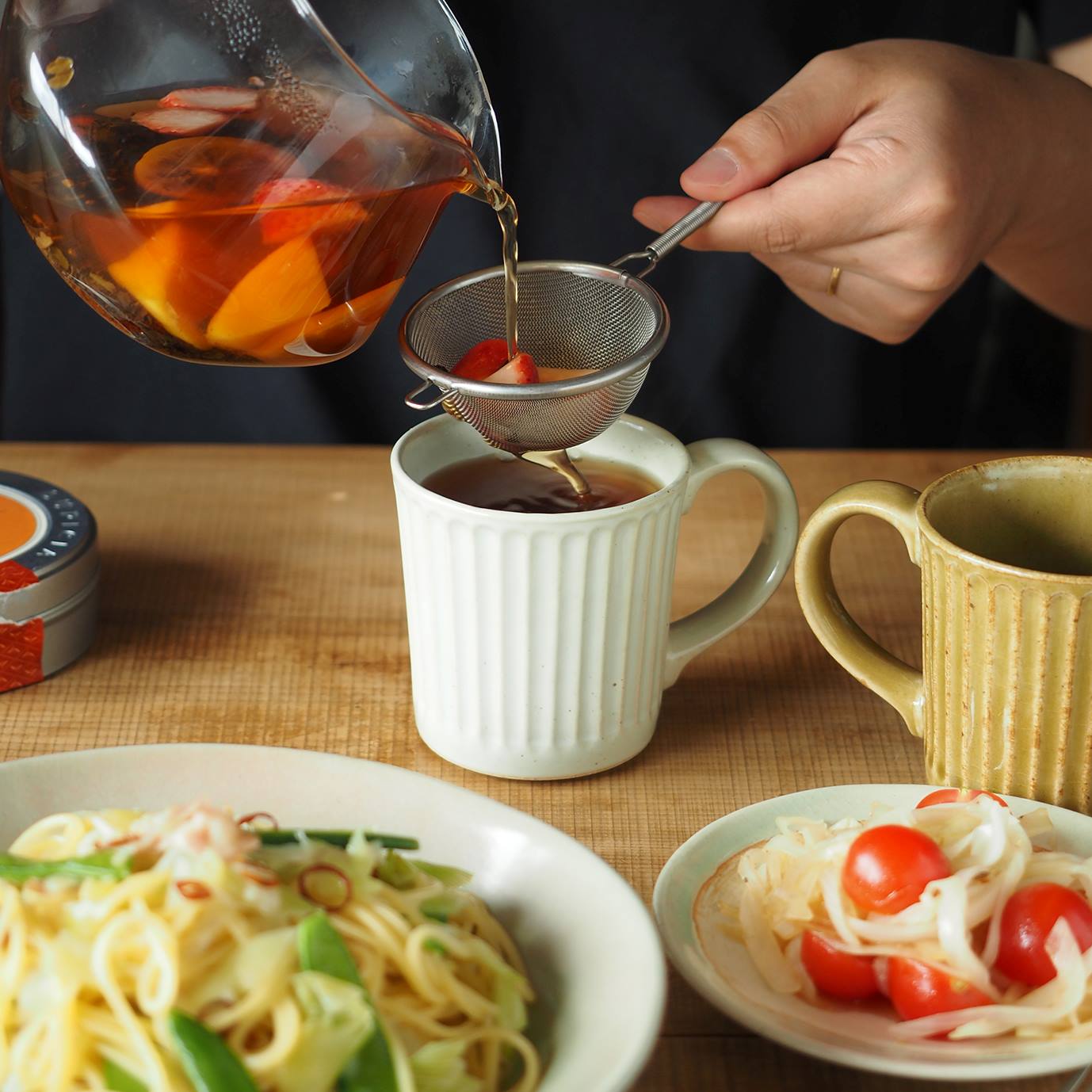 【パンとごはんと...】削ぎ目 マグ [日本製/美濃焼/菱沼未央/公式ショップ/お店/M059]