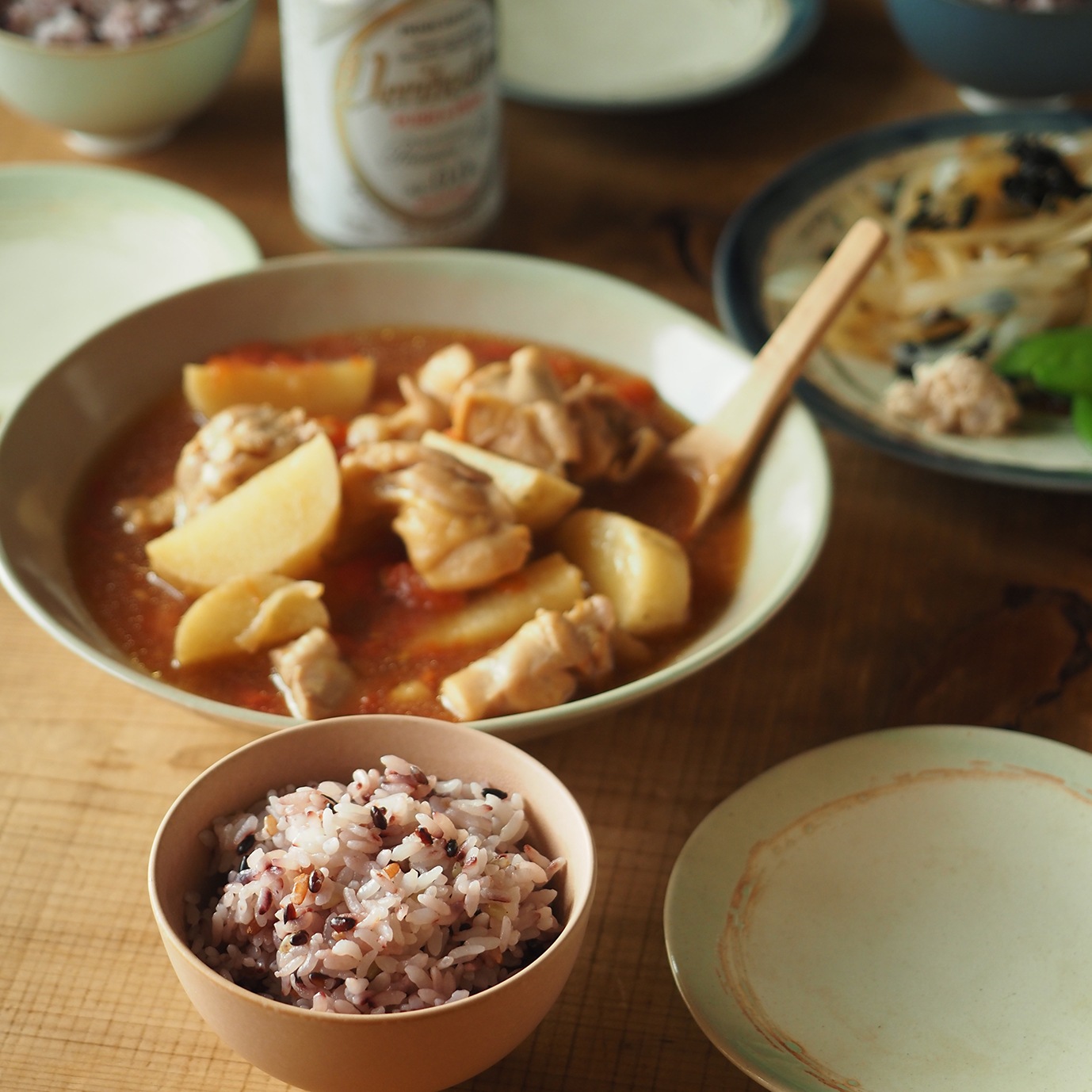 【パンとごはんと...】小さなお茶碗  M size （ちいさなお茶碗） [日本製/美濃焼/菱沼未央/公式ショップ/お店/M058]