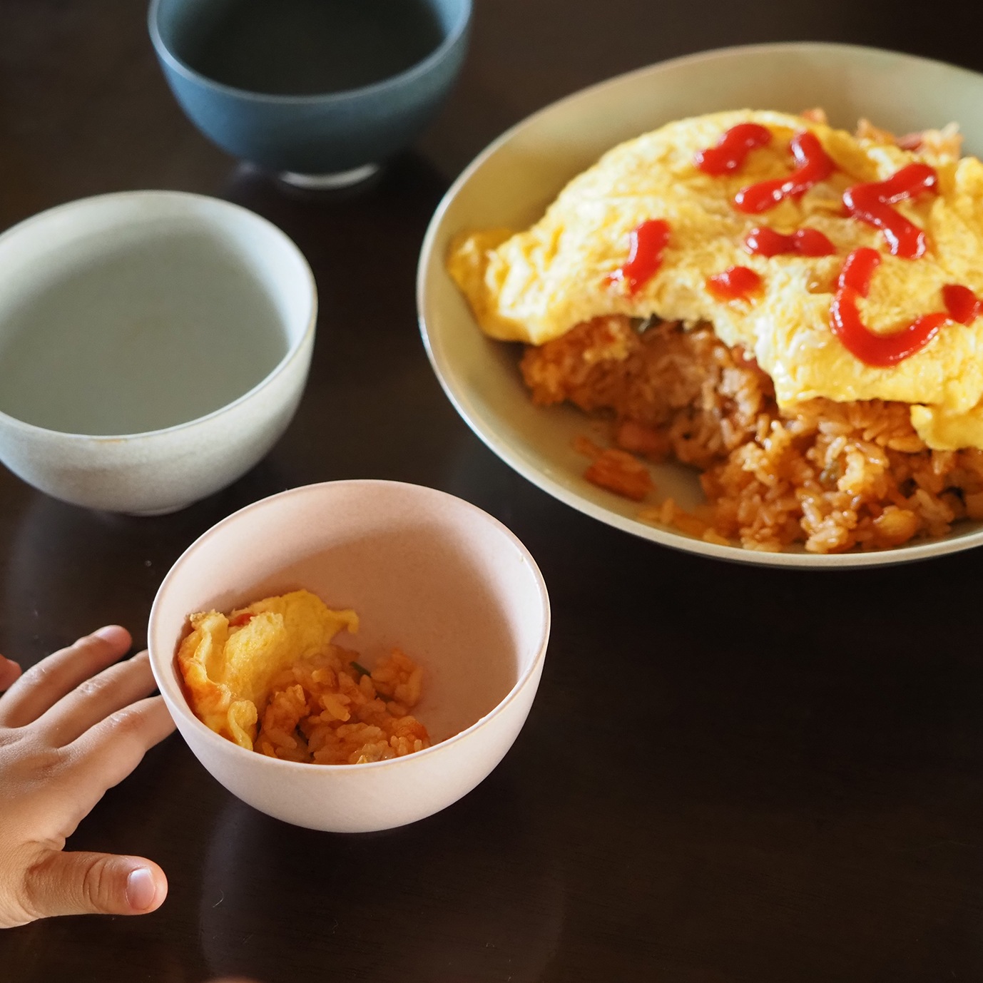 【パンとごはんと...】小さなお茶碗  M size （ちいさなお茶碗） [日本製/美濃焼/菱沼未央/公式ショップ/お店/M058]