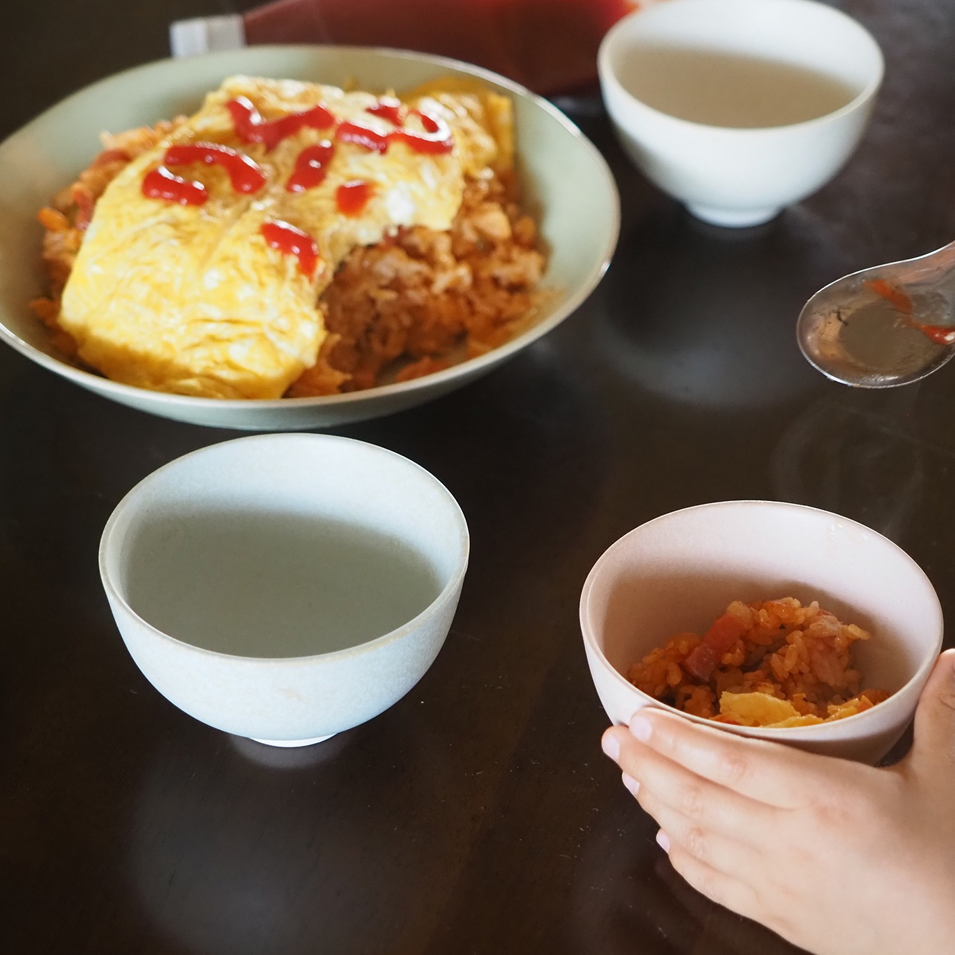 【パンとごはんと...】小さなお茶碗  M size （ちいさなお茶碗） [日本製/美濃焼/菱沼未央/公式ショップ/お店/M058]