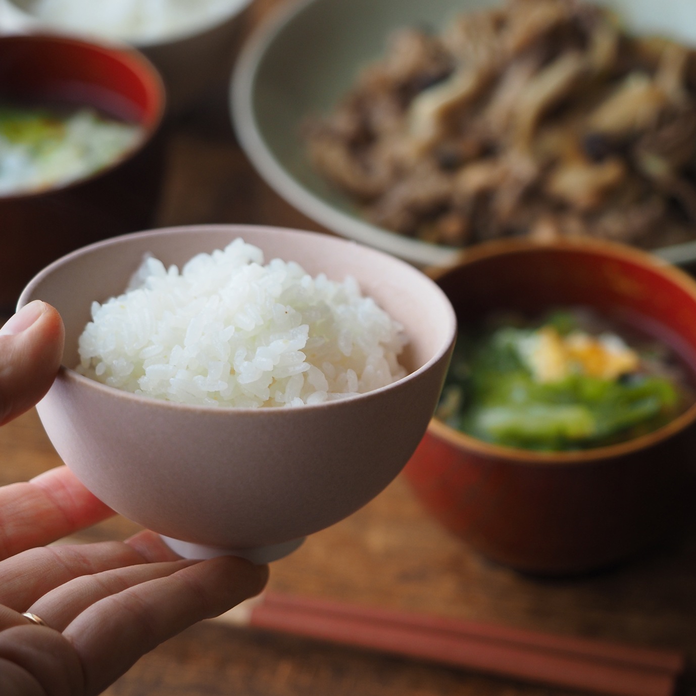 【パンとごはんと...】小さなお茶碗  M size （ちいさなお茶碗） [日本製/美濃焼/菱沼未央/公式ショップ/お店/M058]