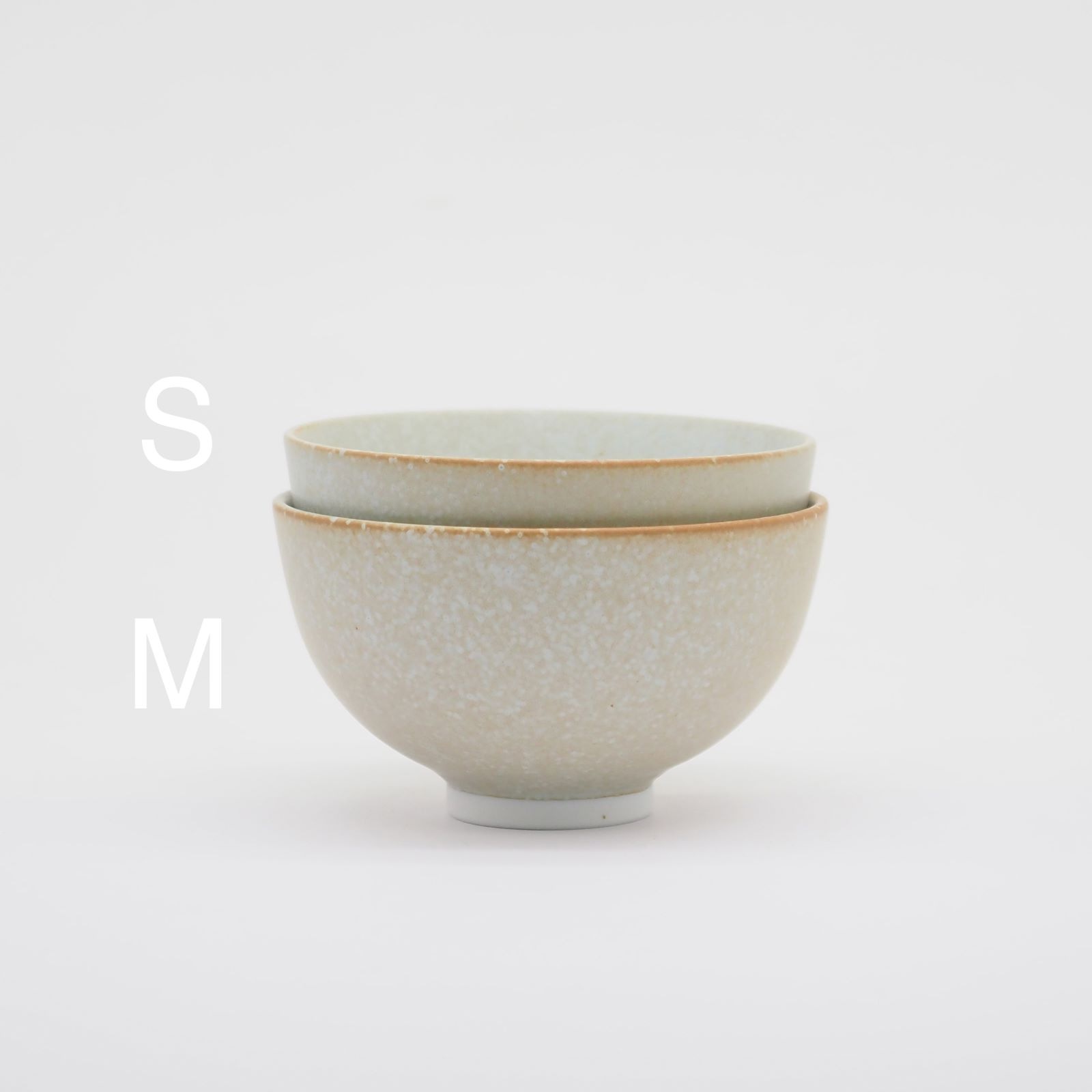 【パンとごはんと...】小さなお茶碗  M size （ちいさなお茶碗） [日本製/美濃焼/菱沼未央/公式ショップ/お店/M058]
