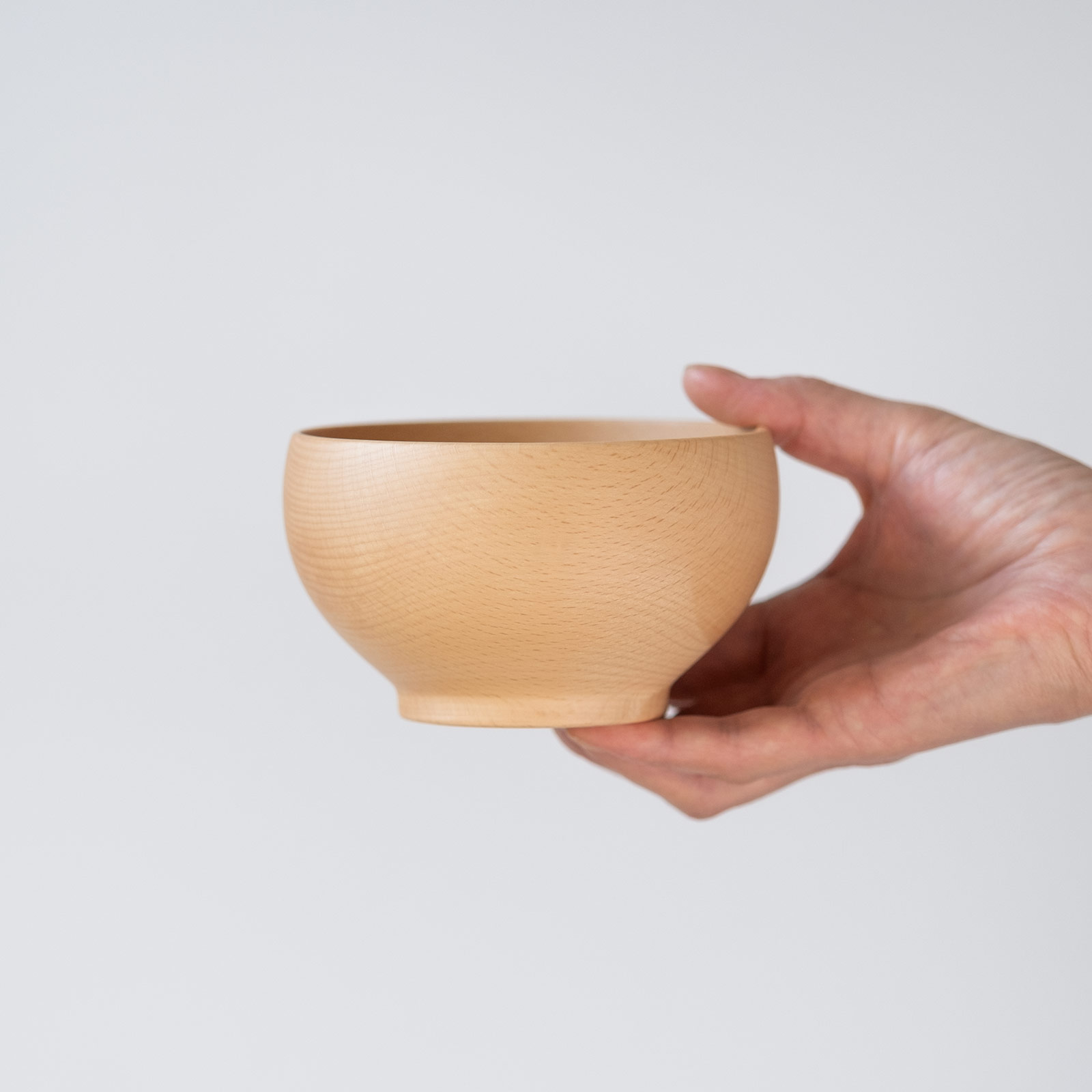 【めいぼく椀】中サイズ 直径約11.5cm 日本製 天然木 お椀