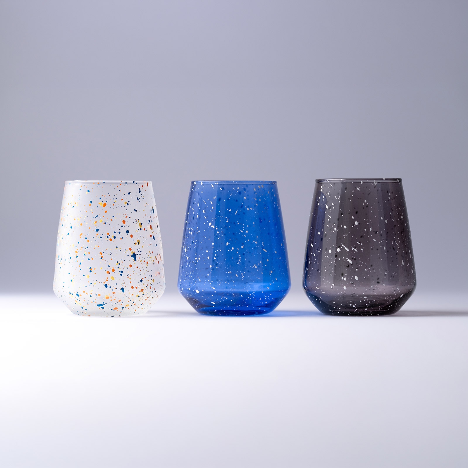 【CHIPS mug.】CHIPS glass. （チップスグラス） [400ml/イタリア製（最終加工地：日本）]