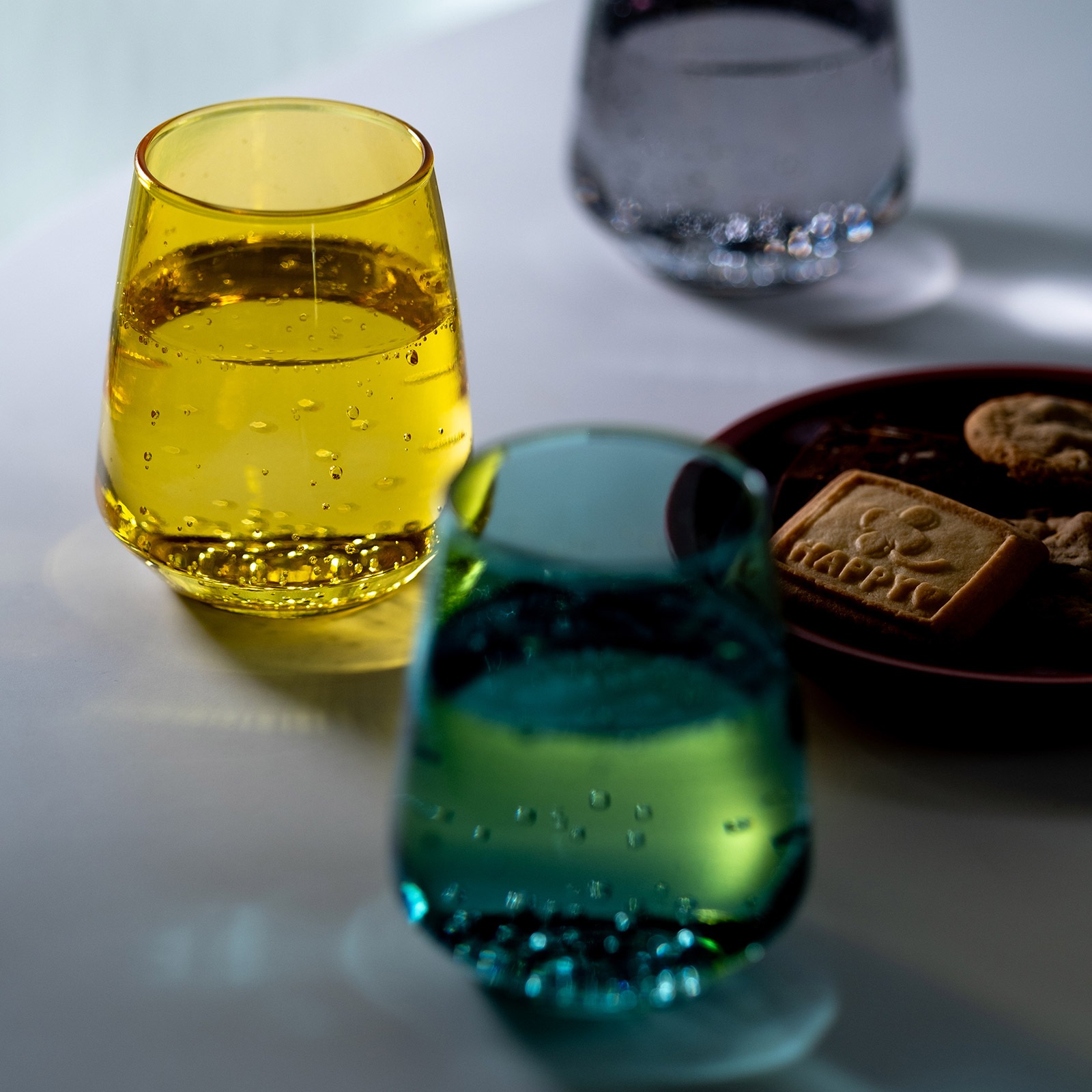 【CHIPS mug.】CHIPS glass. （チップスグラス） [400ml/イタリア製（最終加工地：日本）]