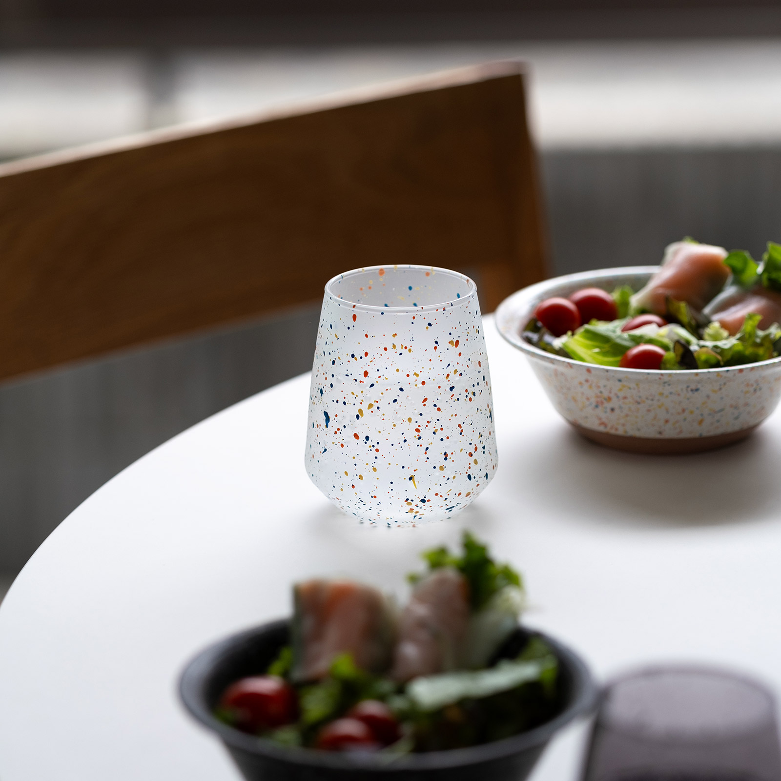 【CHIPS mug.】CHIPS glass. （チップスグラス） [400ml/イタリア製（最終加工地：日本）]