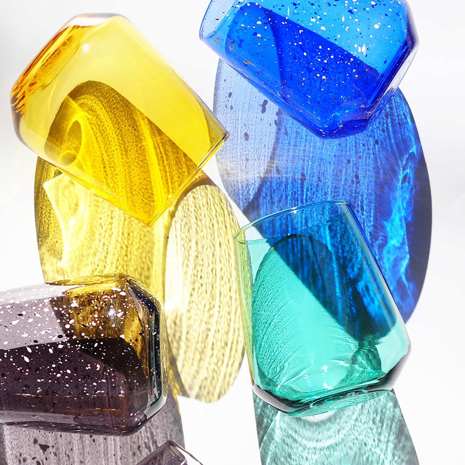【CHIPS mug.】CHIPS glass. （チップスグラス） [400ml/イタリア製（最終加工地：日本）]