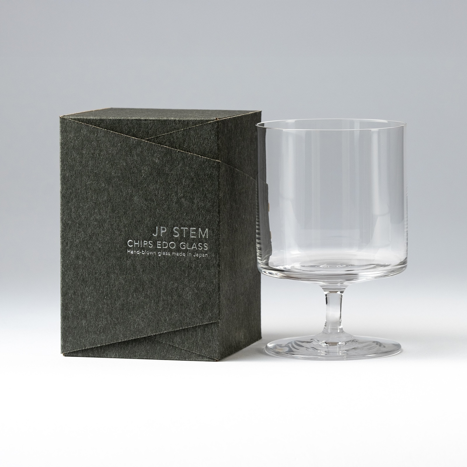 【CHIPS EDO GLASS】JP STEM（JPステム） [江戸硝子/日本製/ チップス江戸グラス]