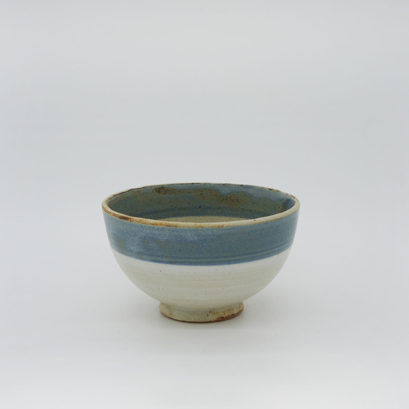 【パンとごはんと...】まるい縁取りの陶器 ライスボウル（茶碗） [日本製/美濃焼/菱沼未央/公式ショップ/お店/M004］