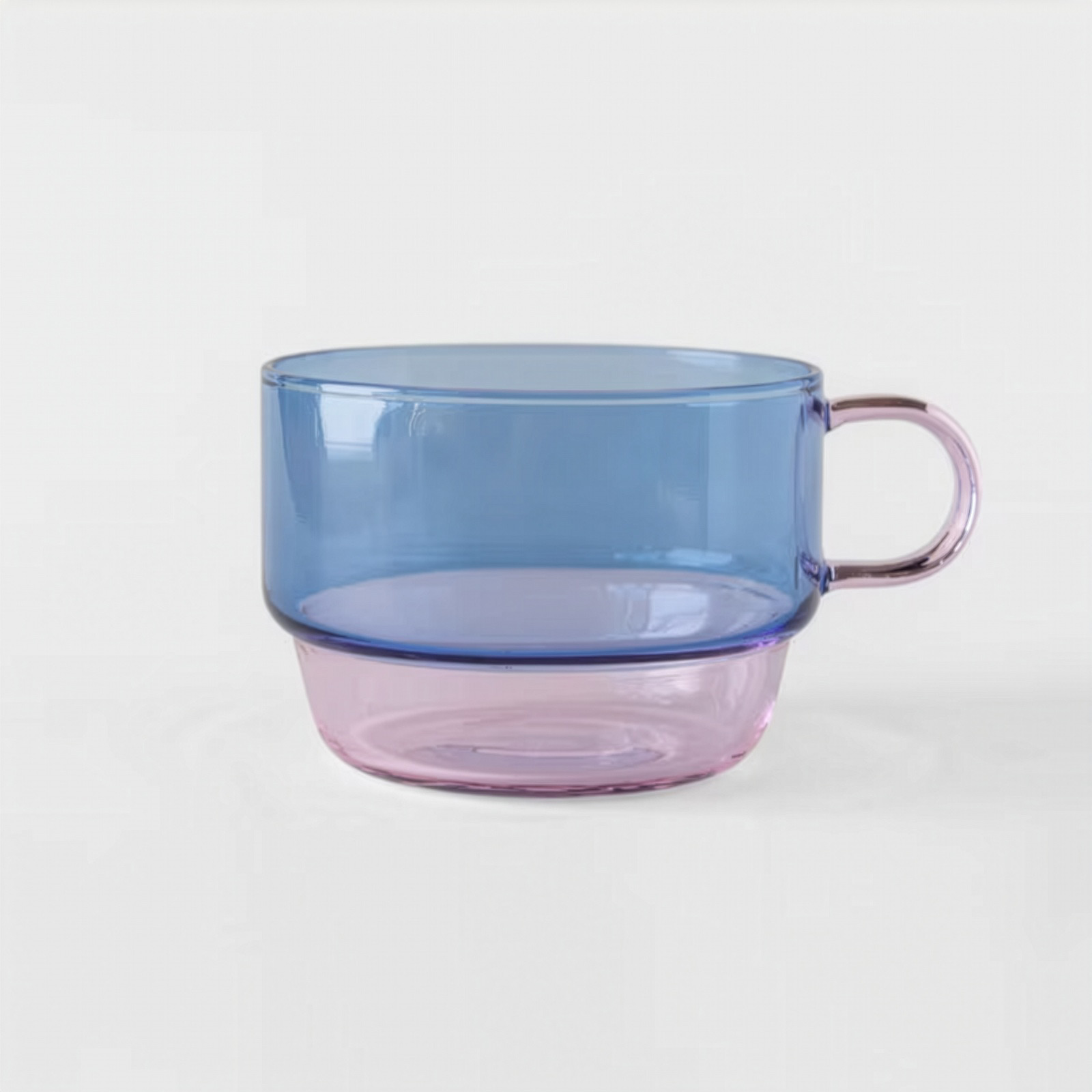 【amabro】 TWO TONE STACKING MUG（アマブロ ツートーンスタッキングマグ） [アマブロ/耐熱ガラス製/ 電子レンジOK]