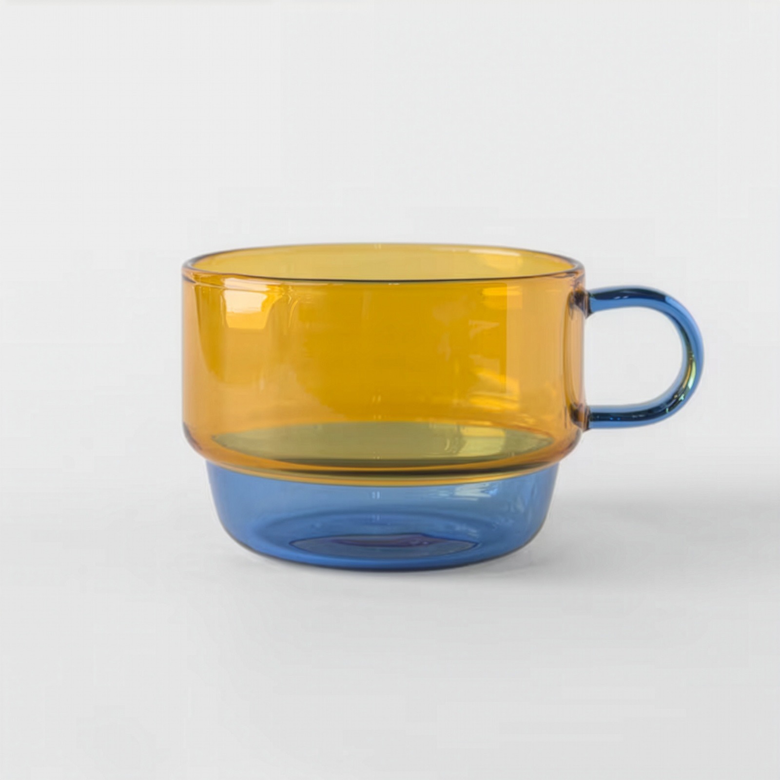 【amabro】 TWO TONE STACKING MUG（アマブロ ツートーンスタッキングマグ） [アマブロ/耐熱ガラス製/ 電子レンジOK]