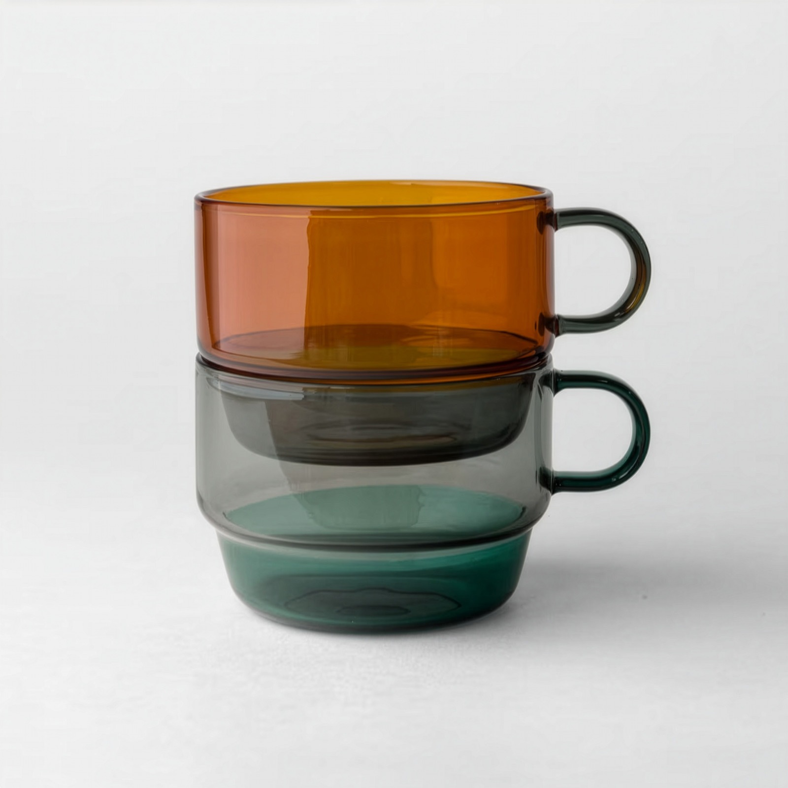 【amabro】 TWO TONE STACKING MUG（アマブロ ツートーンスタッキングマグ） [アマブロ/耐熱ガラス製/ 電子レンジOK]