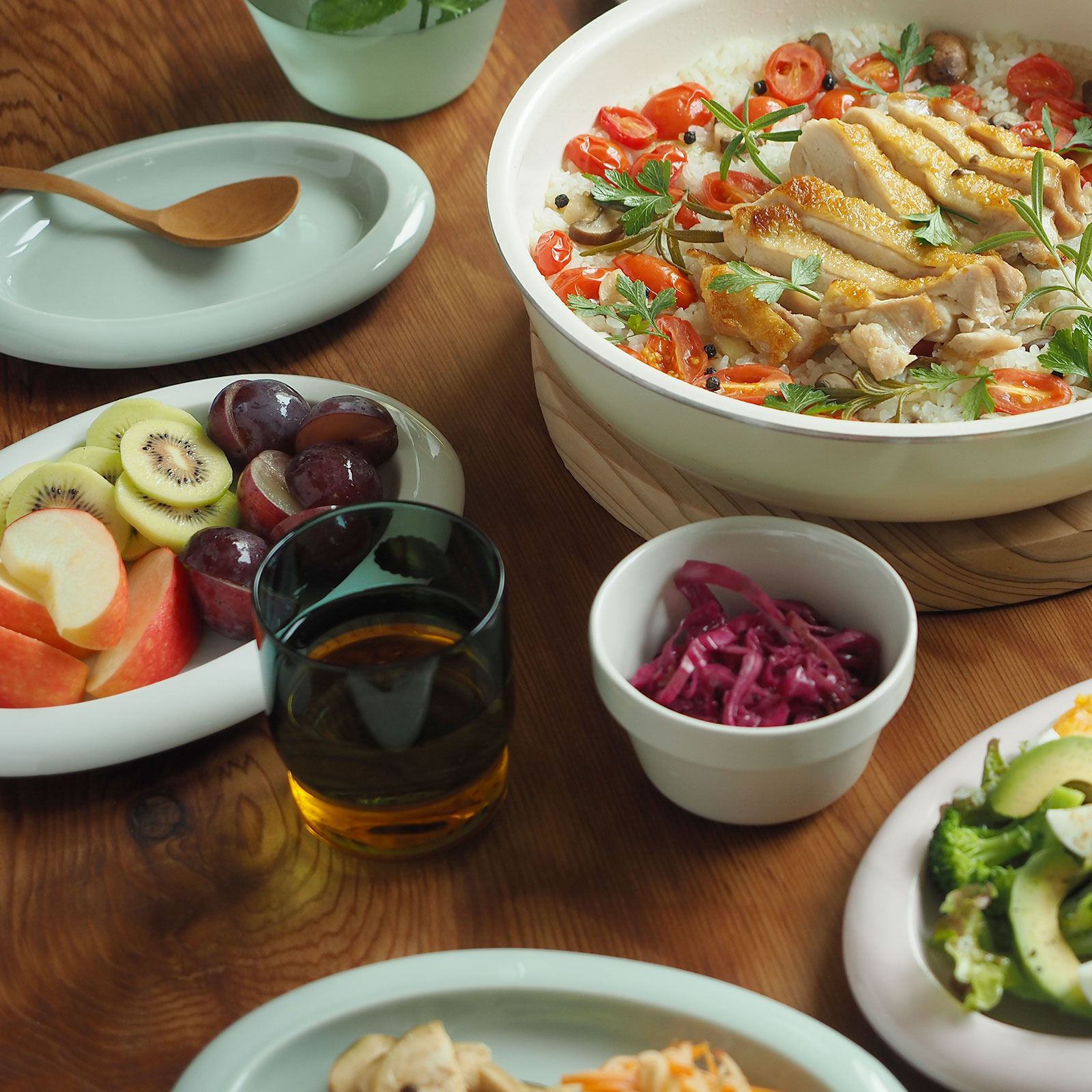 【amabro】 TWO TONE STACKING CUP（アマブロ ツートーンスタッキングカップ） [アマブロ/耐熱ガラス製/ 電子レンジOK]