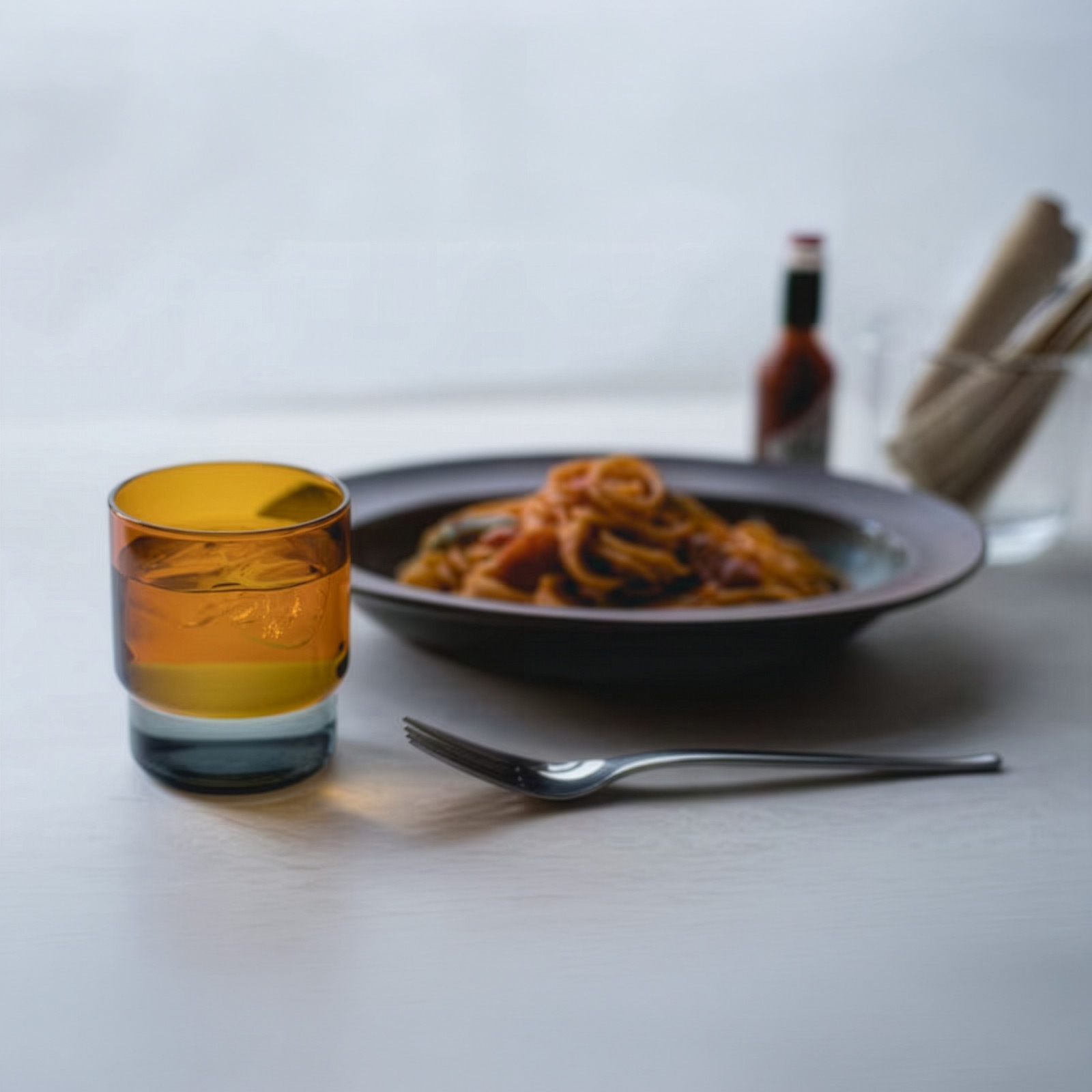 【amabro】 TWO TONE STACKING CUP（アマブロ ツートーンスタッキングカップ） [アマブロ/耐熱ガラス製/ 電子レンジOK]