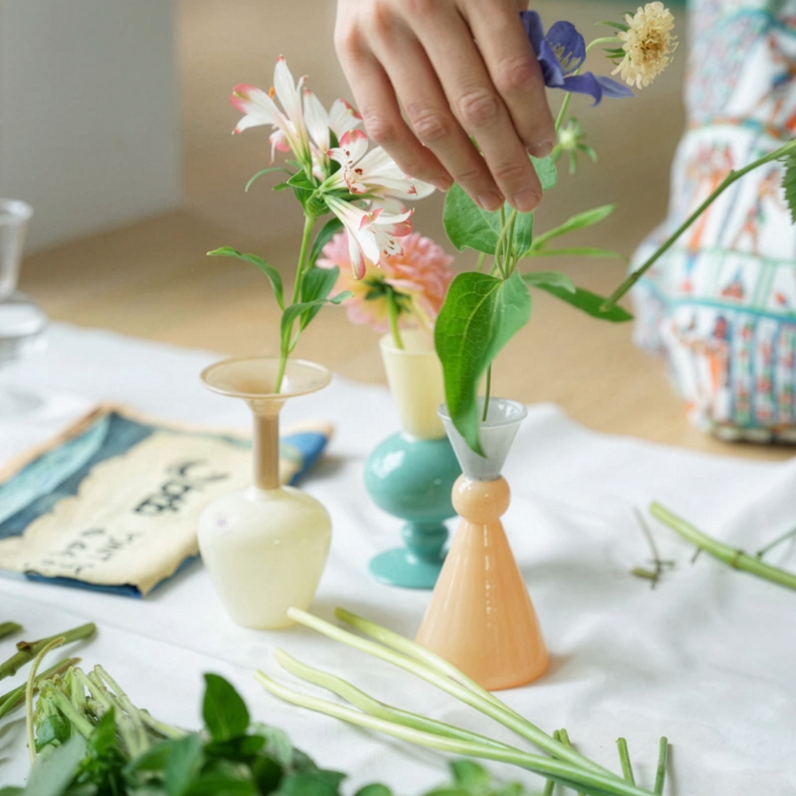 amabro】 MINI VASE -TWO TONE - （アマブロ ミニベース ツートーン