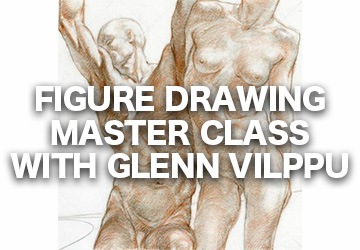 FIGURE DRAWING MASTER CLASS WITH GLENN VILPPU WEEK 2