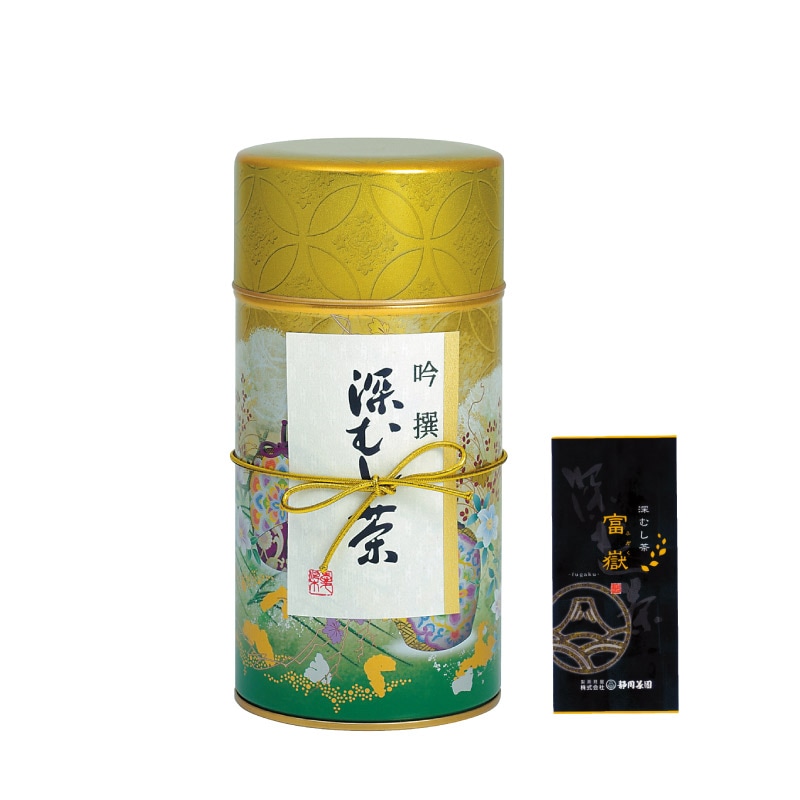 お茶ギフト｜化粧缶「富嶽」180g　1本入