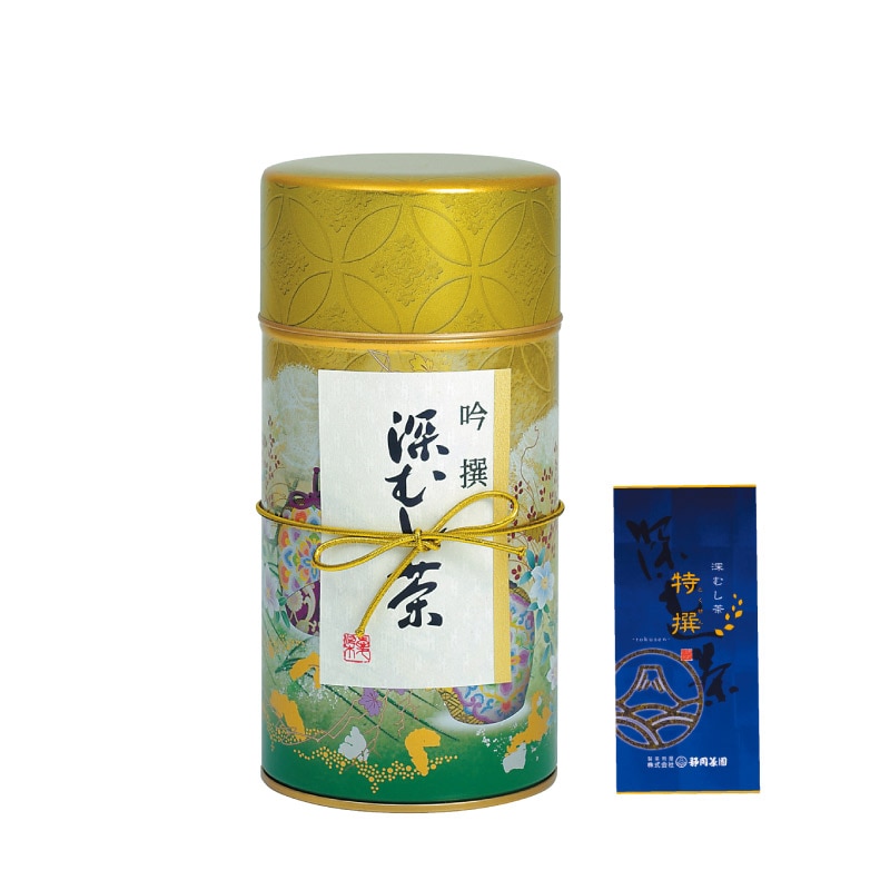 お茶ギフト｜化粧缶「特撰」180g　1本入