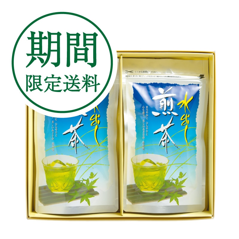 「水出し煎茶20」2袋セット（化粧箱入）　