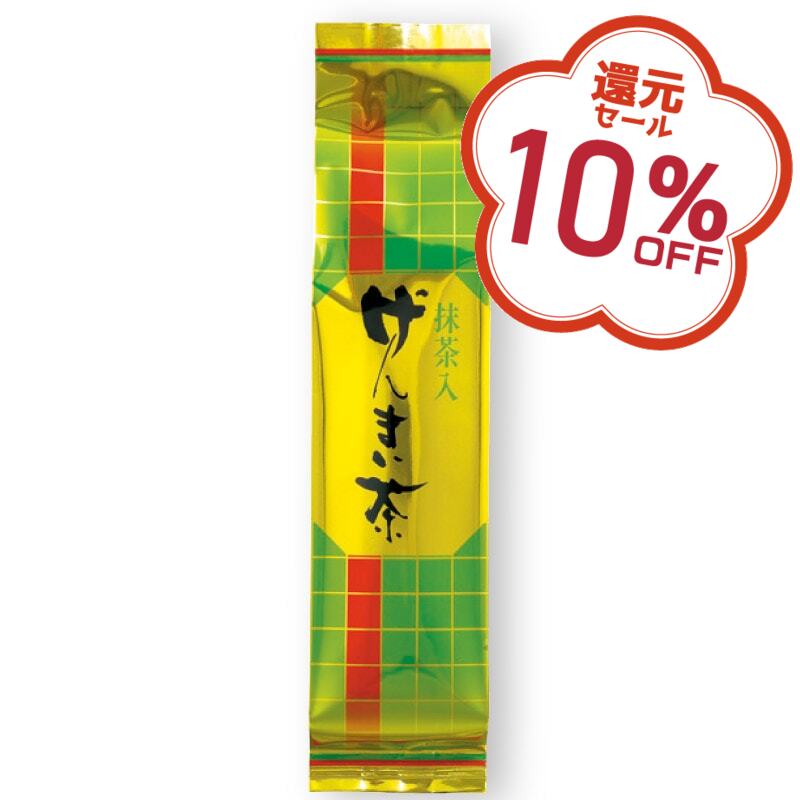 10%OFF｜抹茶入玄米茶　200g入