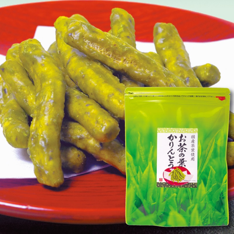 お茶の葉かりんとう