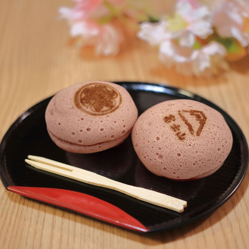 お茶菓子｜いちごカスタードケーキ　駿府苺