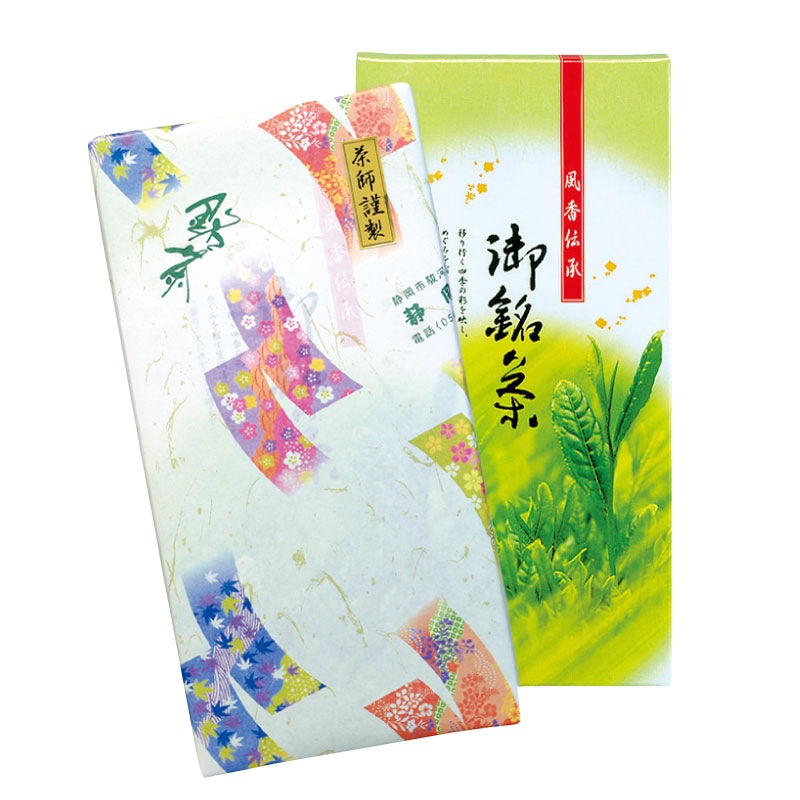 人気お茶ギフト｜夏のご挨拶茶（化粧箱入包装）