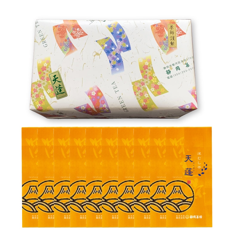 お茶ギフト|「天蓬」100g 10袋包装