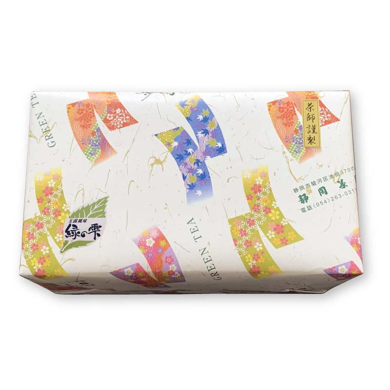 お茶ギフト｜「緑の雫」100g　10袋包装