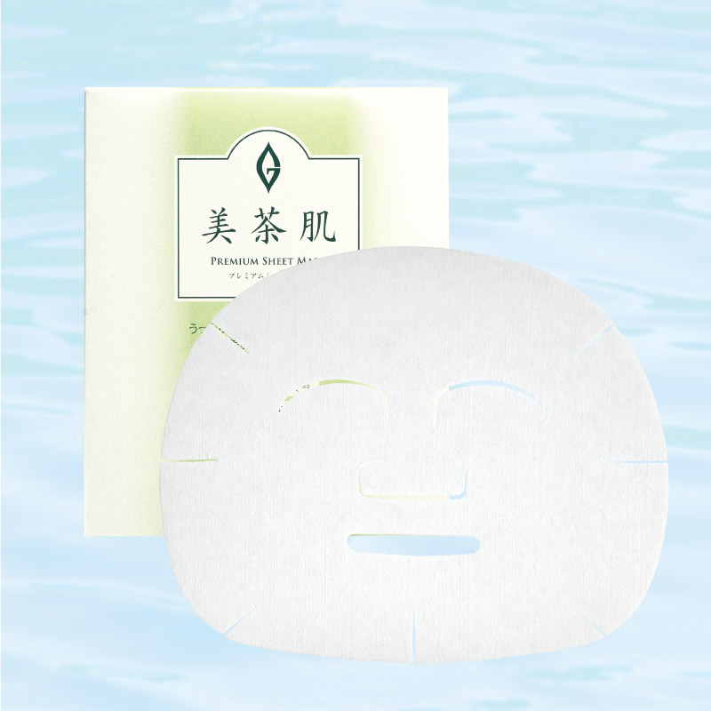 美茶肌　プレミアムシートマスク