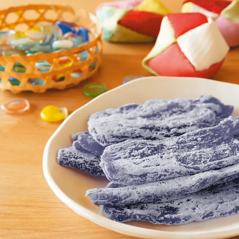 アントシアニンたっぷり！紫芋の干しいも