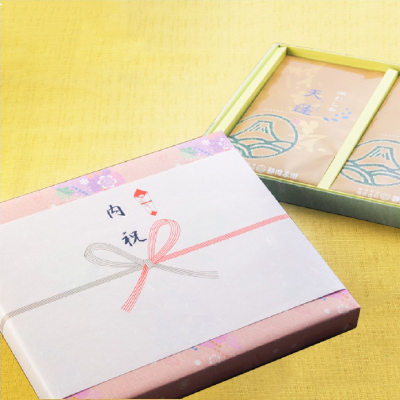 人気お茶ギフト｜「極上」100g 2袋セット（化粧箱入）　　