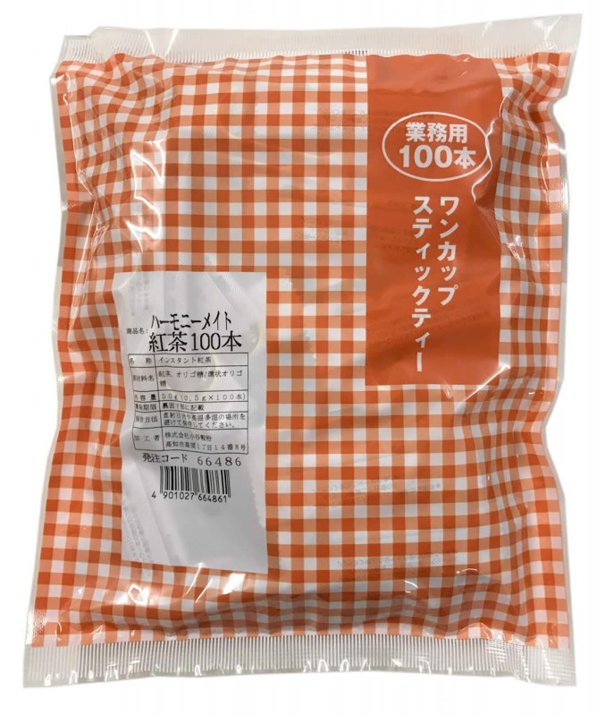 業務用インスタントティー紅茶100本入り（サッと溶ける粉末