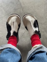 ヘアーカーフセンターシームサンダル LA BAUME | OTHERS | | CHAHORU