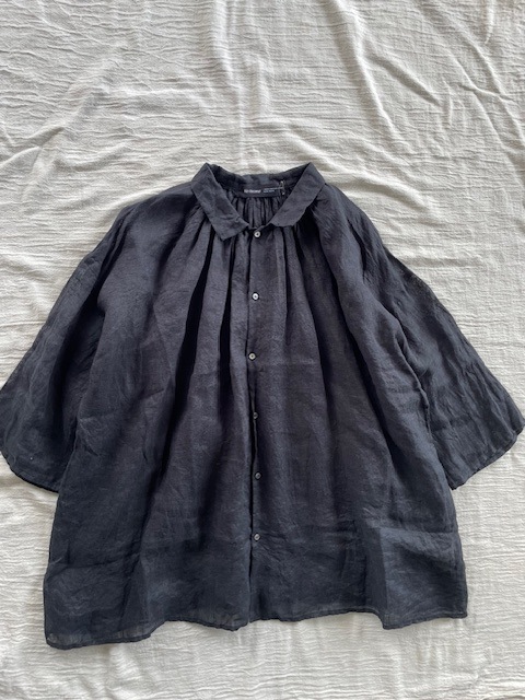 VC-2842 リネンギャザーブラウス SUN VALLEY | TUNIC&SHIRT | | CHAHORU