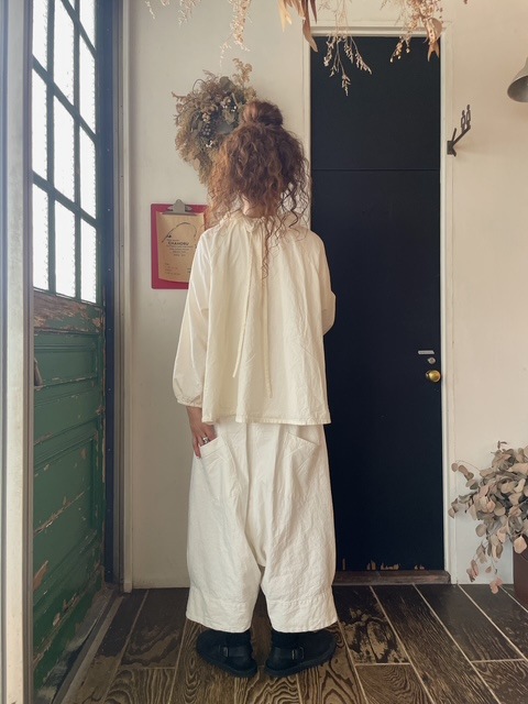 CHA03 コットンリネンサルエルパンツ CHAHORU original | CHAHORU