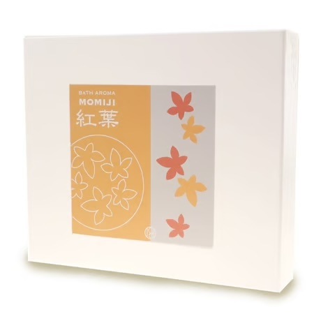 【受注発注】一十八日 お風呂の木バスアロマ 紅葉 和精油ひのき付き