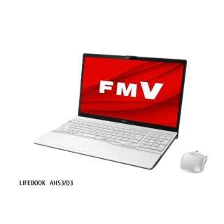 FMV LIFEBOOK AH53/D3 FMVA53D3W [プレミアムホワイト]