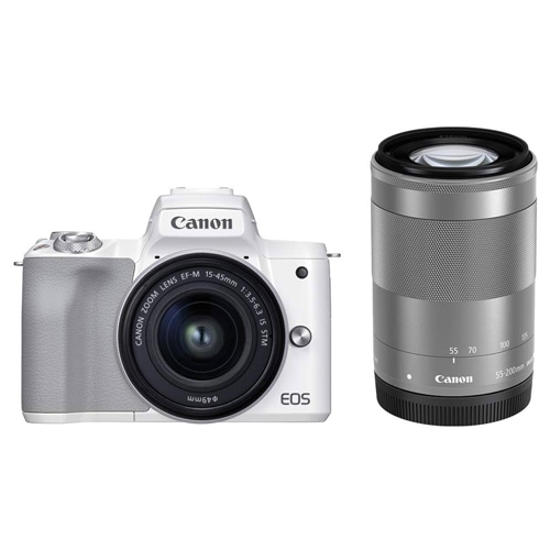 EOS Kiss M2 ダブルズームキット [ホワイト]