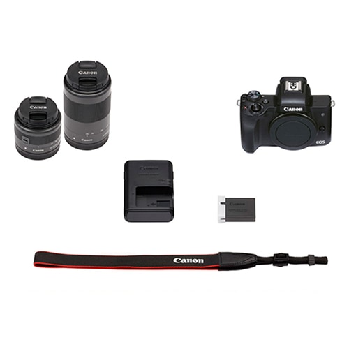 EOS Kiss M2 ダブルズームキット [ブラック]