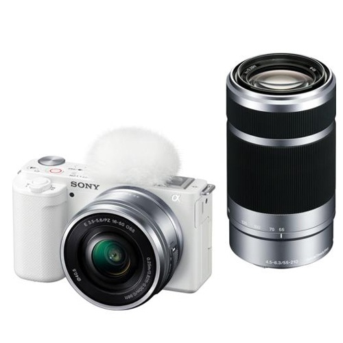 VLOGCAM ZV-E10Y ダブルズームレンズキット [ホワイト]
