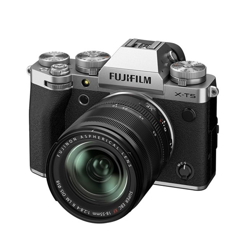 FUJIFILM X-T5 XF18-55mmレンズキット [シルバー]