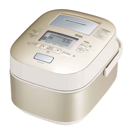 TOSHIBA 炊飯器 5.5合 220V 海外専用 ゴールド RC-DX10HA(N)