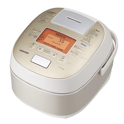 東芝 TOSHIBA RC-DS10K (N) [海外向け炊飯器 ツーリストモデル 5.5合炊き ゴールド]