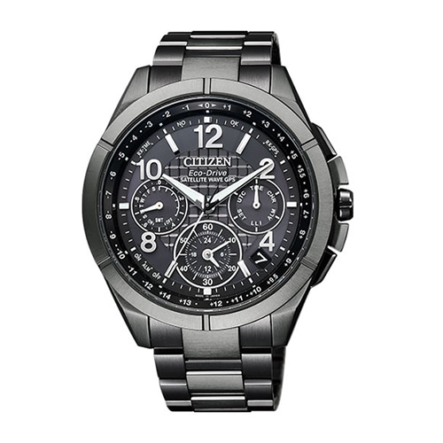 アテッサ エコ・ドライブ電波時計 ブラックチタンシリーズ CC9075-52F